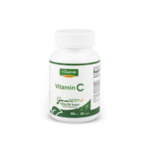 Vitamina C 500 mg 60 tabletas tabletas de liberación controlada para blanquear la piel